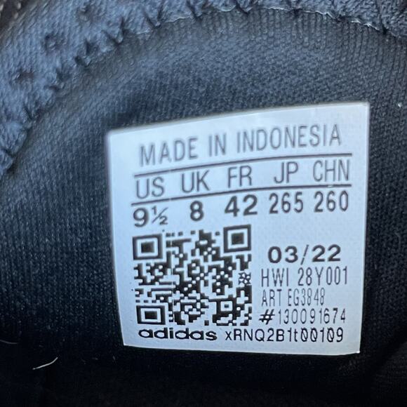 Adidas Shoes Womens 9.5 Cloudfoam Pure Athletic Low Sneakers Black Mesh - Picture 8 of 8